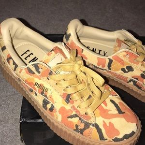Rihanna’s Fenty puma camo creepers